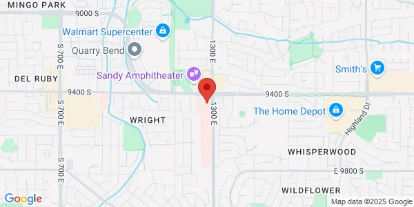 Map of 9450 1300 East Sandy, UT 84094