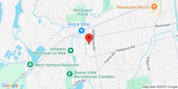 Map of 639 Park Rd Ste 200 West Hartford, CT 06107
