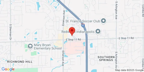 Map of 5230-E Stop 11 Rd Ste 100 Indianapolis, IN 46237
