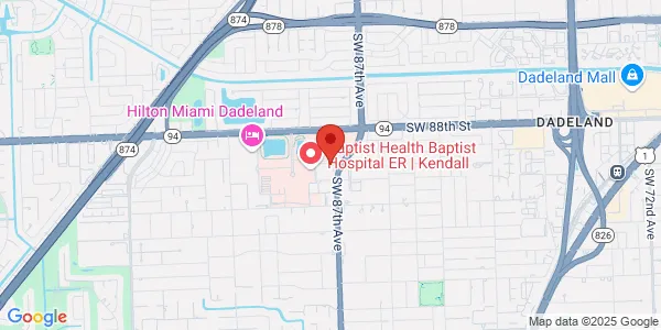 Map of 9090 SW 87th Ct Miami, FL 33176
