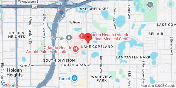 Map of 1405 S Orange Ave Ste 120 Orlando, FL 32806