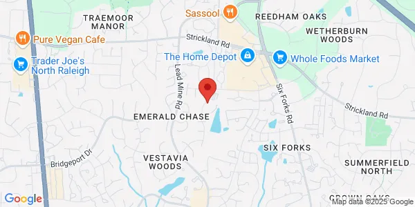 Map of 8300 Health Park Ste 10 Raleigh, NC 27615