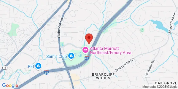 Map of 2200 Century Pkwy NE Ste 600 Atlanta, GA 30345