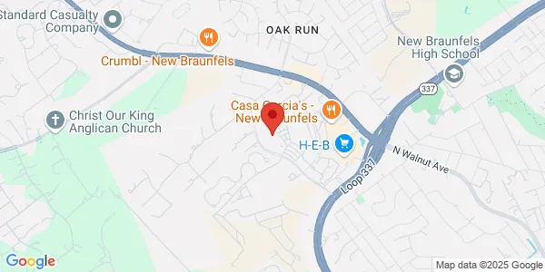 Map of 2967 Oak Run Pkwy Ste 320 New Braunfels, TX 78132