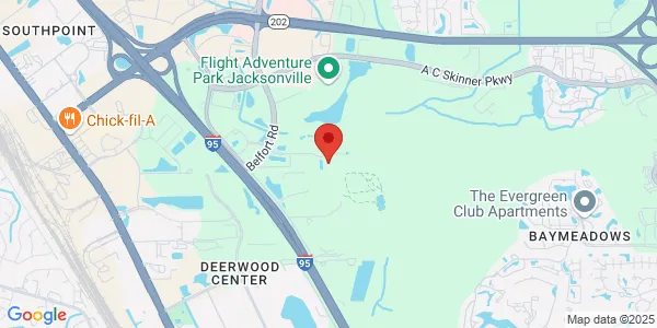 Map of 7900 Belfort Pkwy Ste 300 Jacksonville, FL 32256