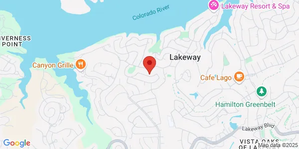 Map of 511 Eagle Austin, TX 78734