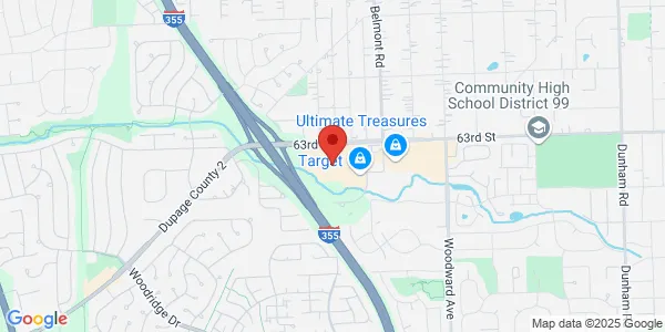 Map of 2363 63rd St Woodridge, IL 60517