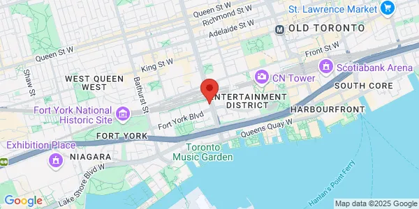 Map of 4G Spadina Avenue Toronto, ON M5V 3Z2 Canada