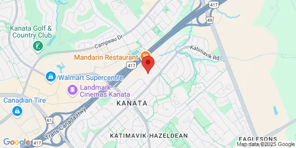 Map of 150 Katimavik Rd Kanata, ON K2L 2N2 Canada