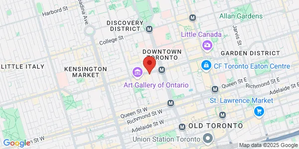 Map of 275 Dundas Street W Toronto, ON M5T 3K1 Canada