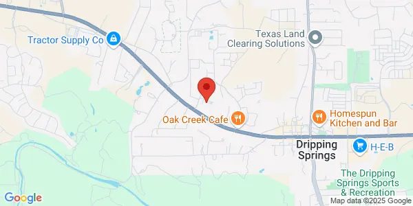 Map of 170 Benney Ln Ste 101 Dripping Springs, TX 78620