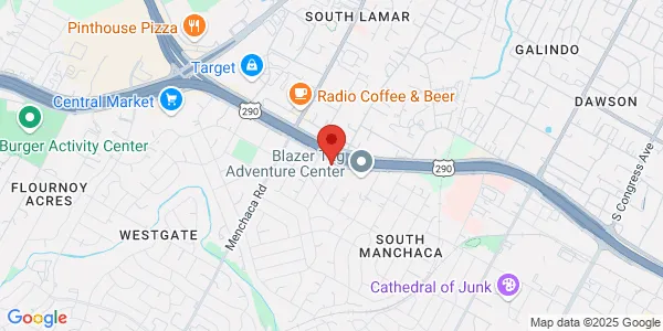 Map of 1701 W Ben White Blvd Ste 170 Austin, TX 78704