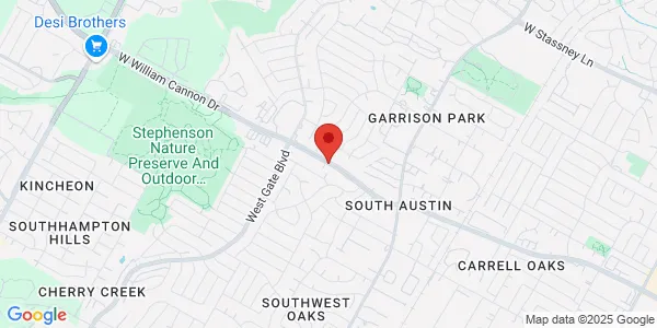 Map of 2501 W William Cannon Dr Bldg 5 Austin, TX 78745