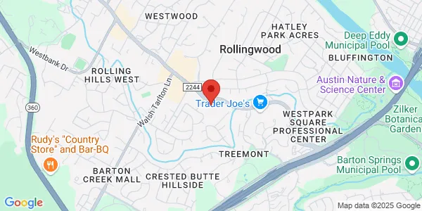 Map of 3003 Bee Cave Rd Austin, TX 78746