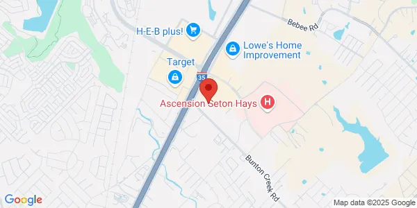 Map of 135 Bunton Creek Rd Ste 101 Kyle, TX 78640