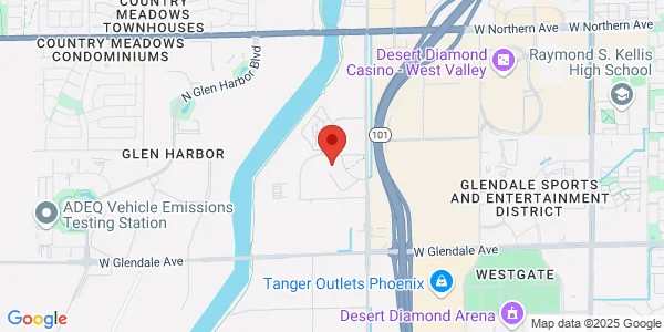 Map of 7330 N 99th Ave Ste 125 Glendale, AZ 85305