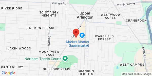 Map of 3062 Kingsdale Ctr Upper Arlington, OH 43221