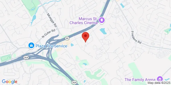 Map of 2101 Collier Corporate Pkwy Saint Charles, MO 63303