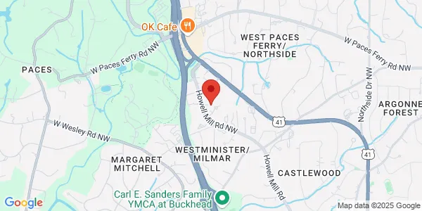 Map of 3200 Downwood Cir Ste 205 Atlanta, GA 30327