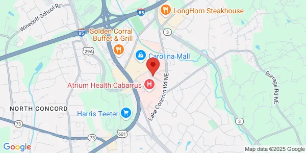 Map of 920 Church St N Concord, NC 28025
