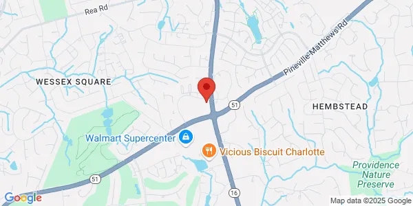 Map of 3025 Springbank Ln Ste 100 Charlotte, NC 28226