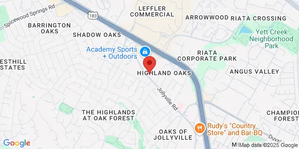 Map of 11851 Jollyville Rd Ste 104 Austin, TX 78759