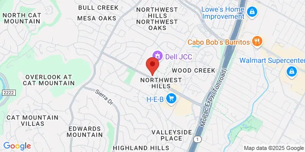 Map of 3742 Far W Blvd Ste 109 Austin, TX 78731