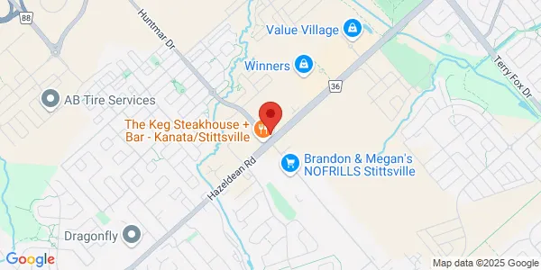Map of 5709 Hazeldean Road Unit 2 Ottawa, ON K2S 0P6 Canada