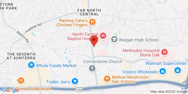 Map of 19016 Stone Oak Pkwy Ste 280 San Antonio, TX 78258