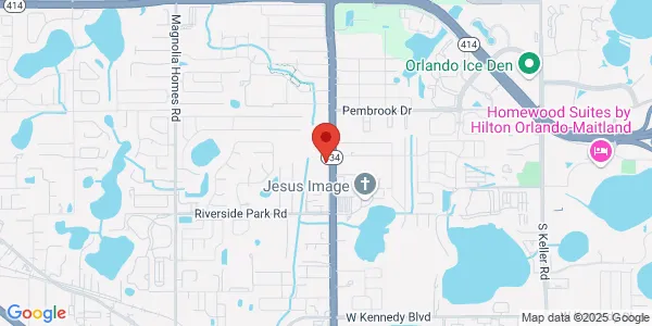 Map of 7984 Forest City Rd Ste 104 Orlando, FL 32810