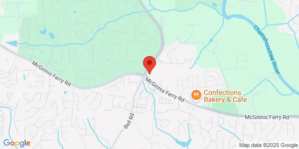Map of 7710 Mcginnis Ferry Rd Suwanee, GA 30024