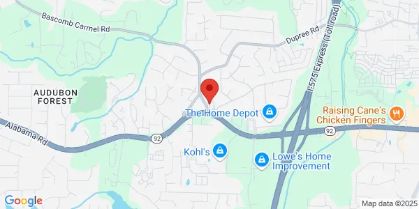 Map of 604 Lovejoy Ln Ste 200 Woodstock, GA 30189
