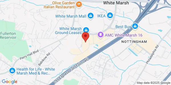 Map of 8140 Corporate Dr Ste 125 White Marsh, MD 21236