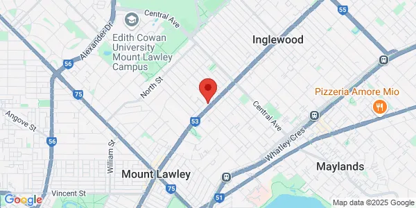Map of Unit 4 771 Beaufort St Perth Western Australia 6050 Australia