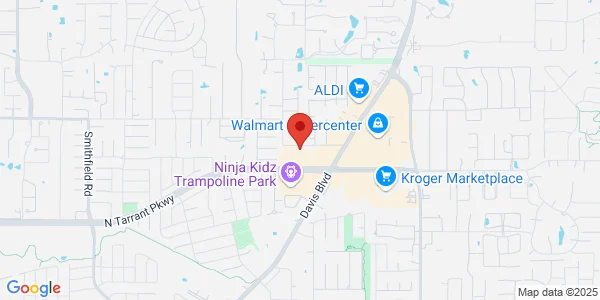 Map of 8813 N Tarrant Pkwy Ste 202 North Richland Hills, TX 76182