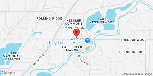 Map of 4954 E 56th St Ste 6 Indianapolis, IN 46220