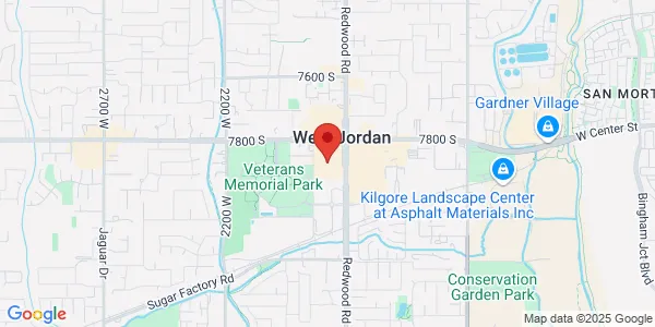 Map of 7860 S Redwood Rd West Jordan, UT 84088