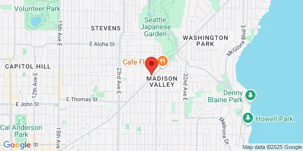 Map of 2720 E Madison St Seattle, WA 98112