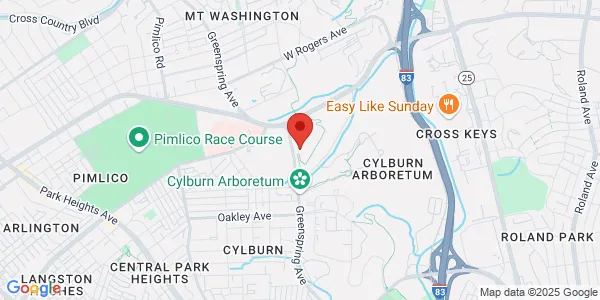 Map of 5051 Greenspring Ave Ste 101 Baltimore, MD 21209