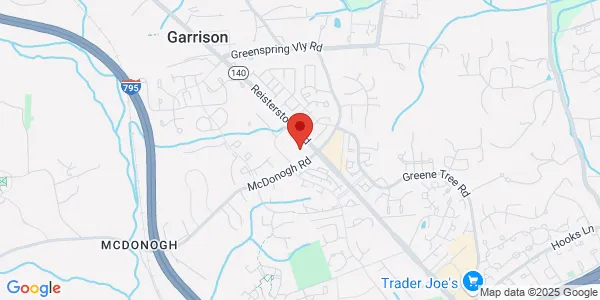 Map of 25 Crossroads Dr Ste 110 Owings Mills, MD 21117