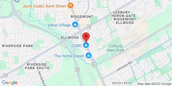 Map of 1935 Bank Street Ottawa, ON K1V 8A3 Canada