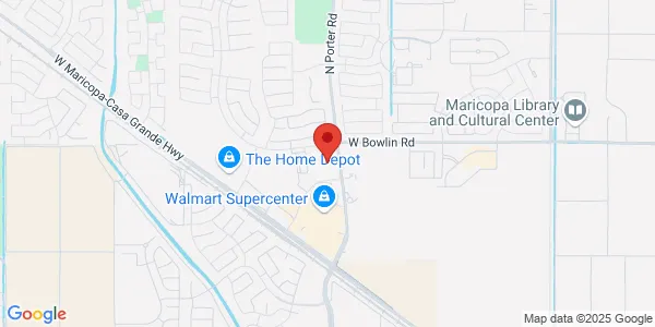 Map of 17900 N Porter Rd Maricopa, AZ 85138