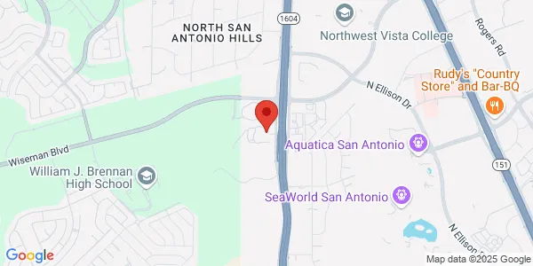 Map of 3011 W Loop 1604 N Bldg A Ste 308 San Antonio, TX 78251