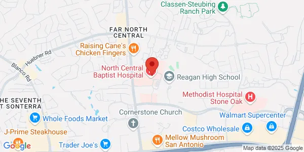 Map of 502 Madison Oak Dr Ste 450 San Antonio, TX 78258