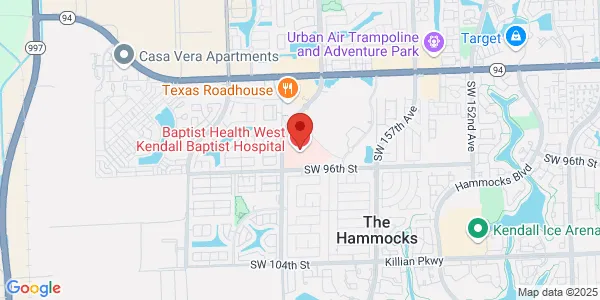 Map of 15955 SW 96th St Ste 101 Miami, FL 33196