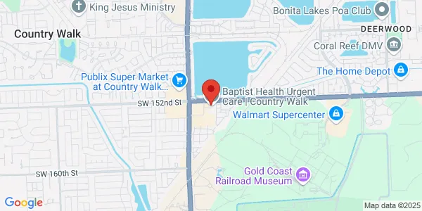 Map of 13500 SW 152nd St Ste 120 Miami, FL 33177
