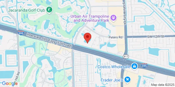 Map of 1228 S Pine Island Rd Ste 120 Plantation, FL 33324