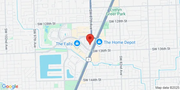 Map of 8725 SW 136th St Miami, FL 33176