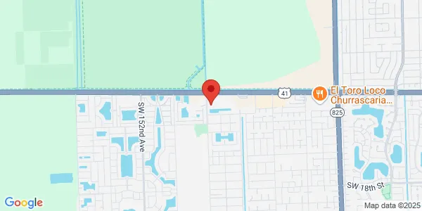 Map of 14660 SW 8th St Ste 120 Miami, FL 33184
