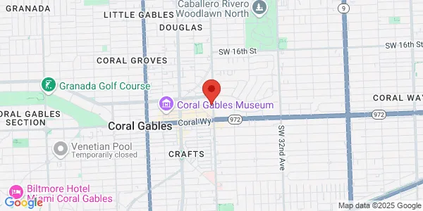 Map of 10 Giralda Ave Ste 120 Coral Gables, FL 33134